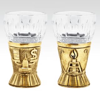 Лафитник авторский "Газ" (хрусталь)
