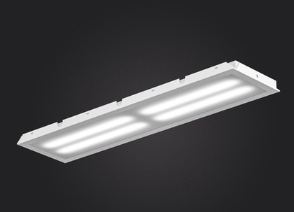 Светильник LED ДВО 35Вт 6500К 4200Лм IP54 CLIP-IN призма 1200х300х44мм DARKLUM