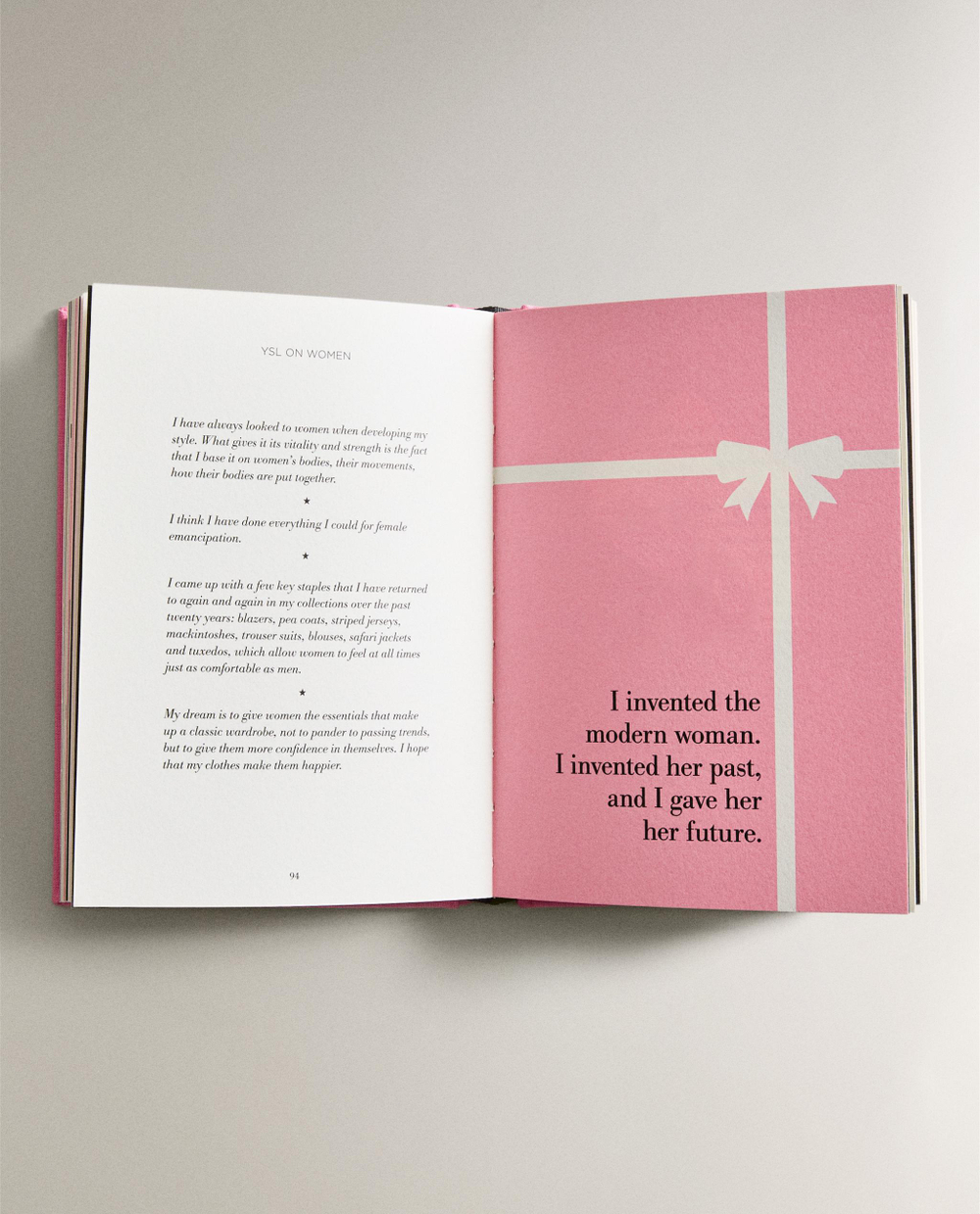 The World According to Yves Saint Laurent. Книга цитат (на английском языке)