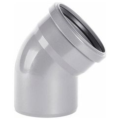 Отвод ХЕМКОР НПВХ ВК 110 мм, 15 гр.