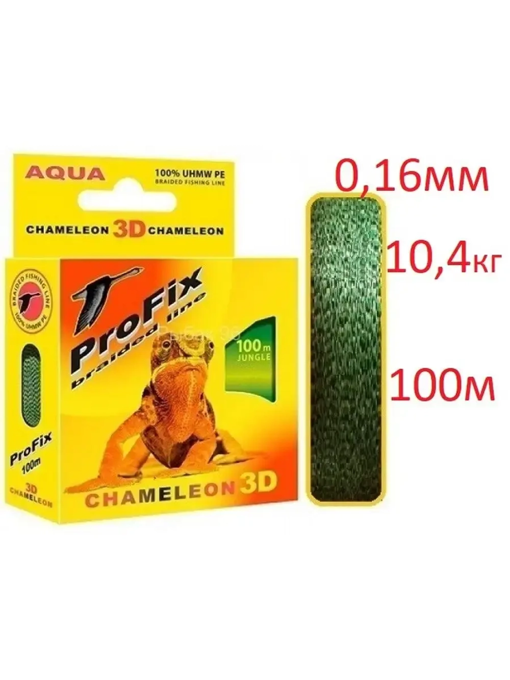 Плетеный шнур ProFix Chameleon 3D Jungle 100m