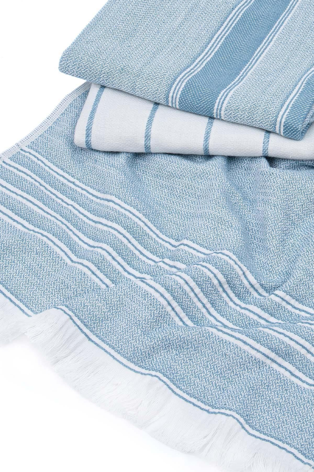 Полотенце для кухни из органического хлопка 40x60 Elis Light Blue