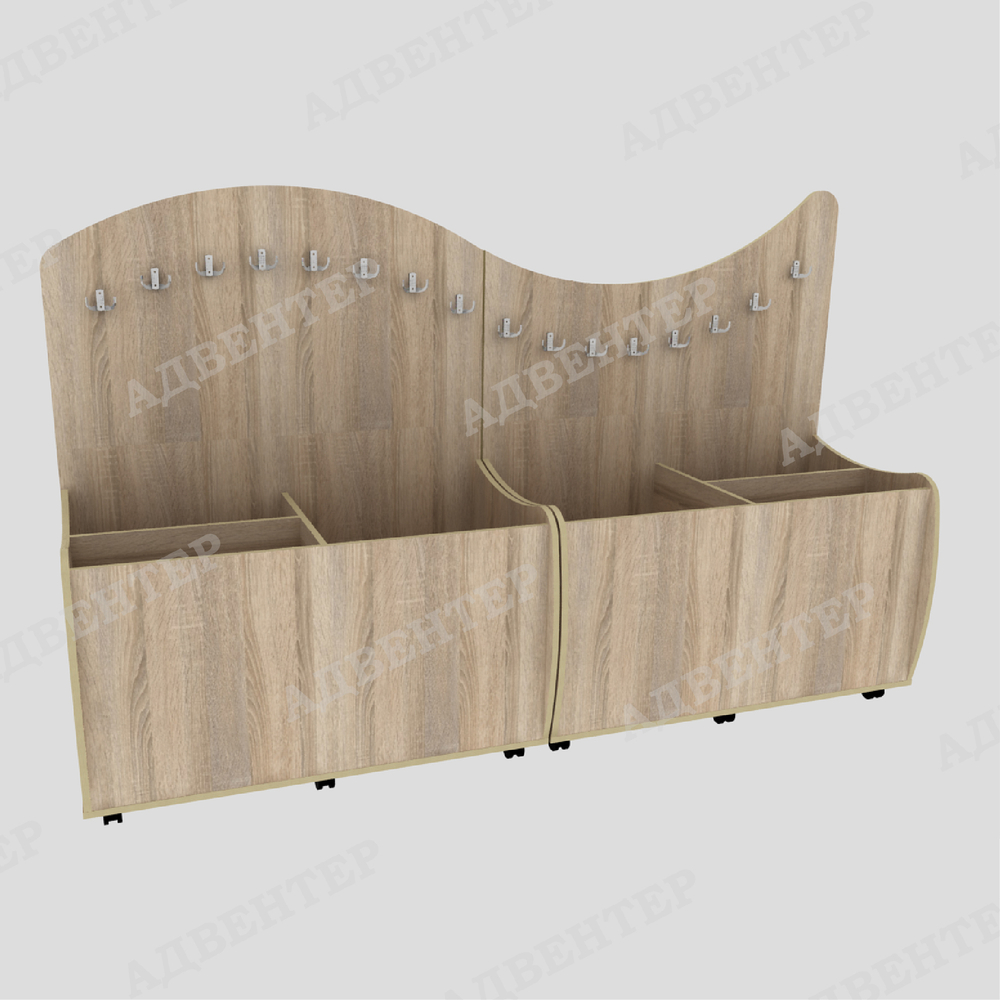 цвет ЛДСП - дуб Сонома