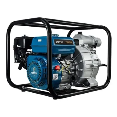 VARTEG 1300T80 мотопомпа бензиновая 7 л.с, 1300 л/мин, диаметр 80 мм, 6560