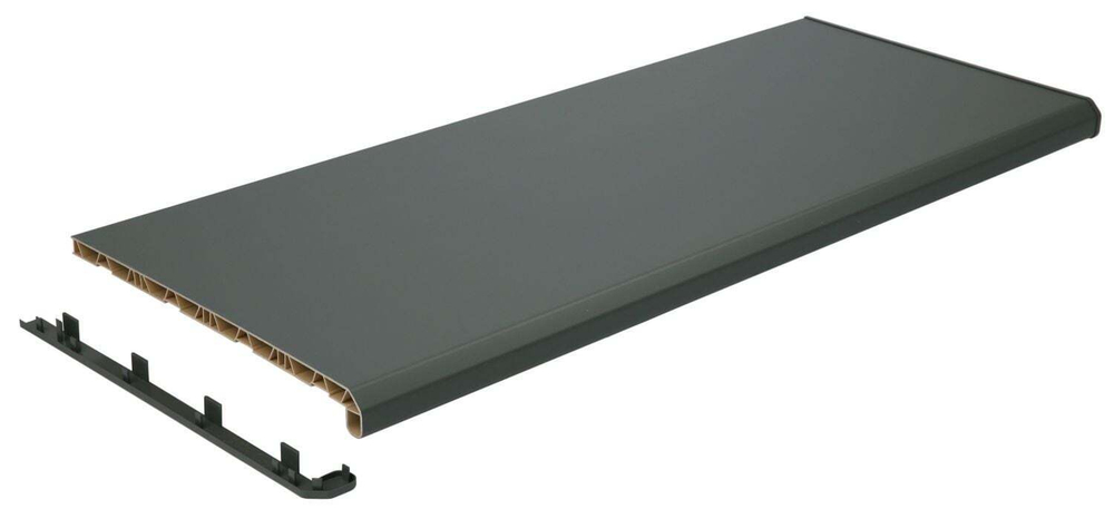 Подоконник DANKE КОМФОРТ - Антрацит (208-150) - ширина 150мм.