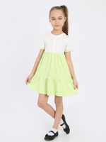 Платье "Федерика-2", размер 128, салатовый (Ивашка)
