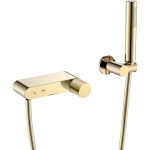 Смеситель для ванны с душем Boheme Stick 123-GG.2 gold touch gold