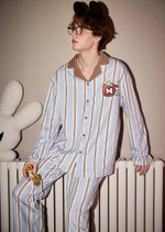 Пижама Disney «Mickey Mouse Groovy», голуб.