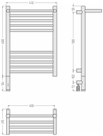 Сунержа Богема 3.1 с полкой 600х400 МЭМ левый