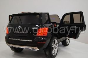 Детский электромобиль River Toys Mercedes-Benz GLK300 черный