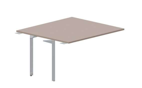 Стол для совещаний 140х126х75см (толщина столешницы 2,5см) - приставной элемент