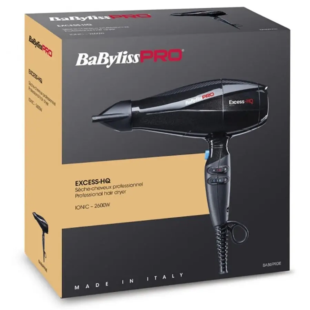 Профессиональный фен BaByliss Pro Excess-HQ 2600Вт BAB6990IE
