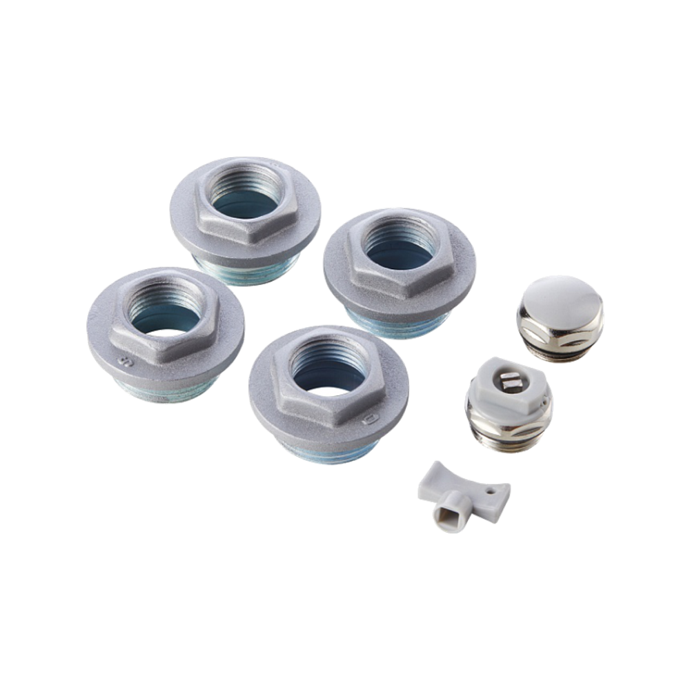 Набор присоединительный Royal Thermo 1/2'' серый