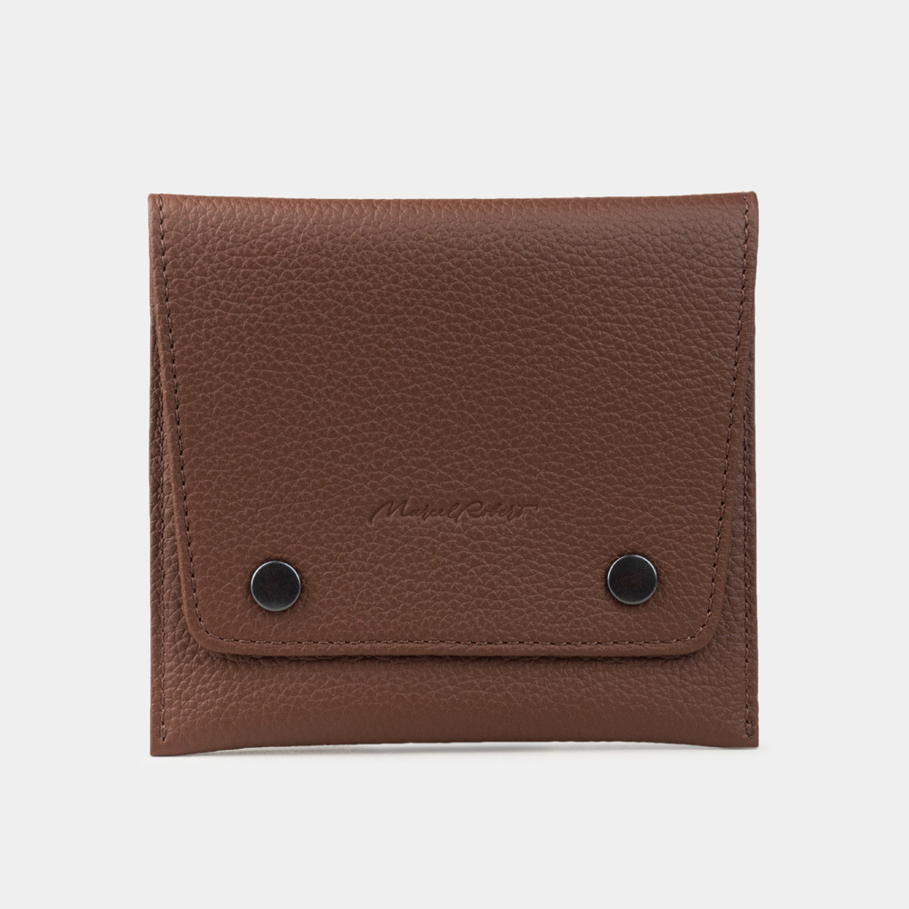 Кофр для украшений Grand из кожи теленка, цвета шоколад