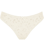 Кружевные трусики-бразилиана Amy (Размер: S) (Цвет: белый)