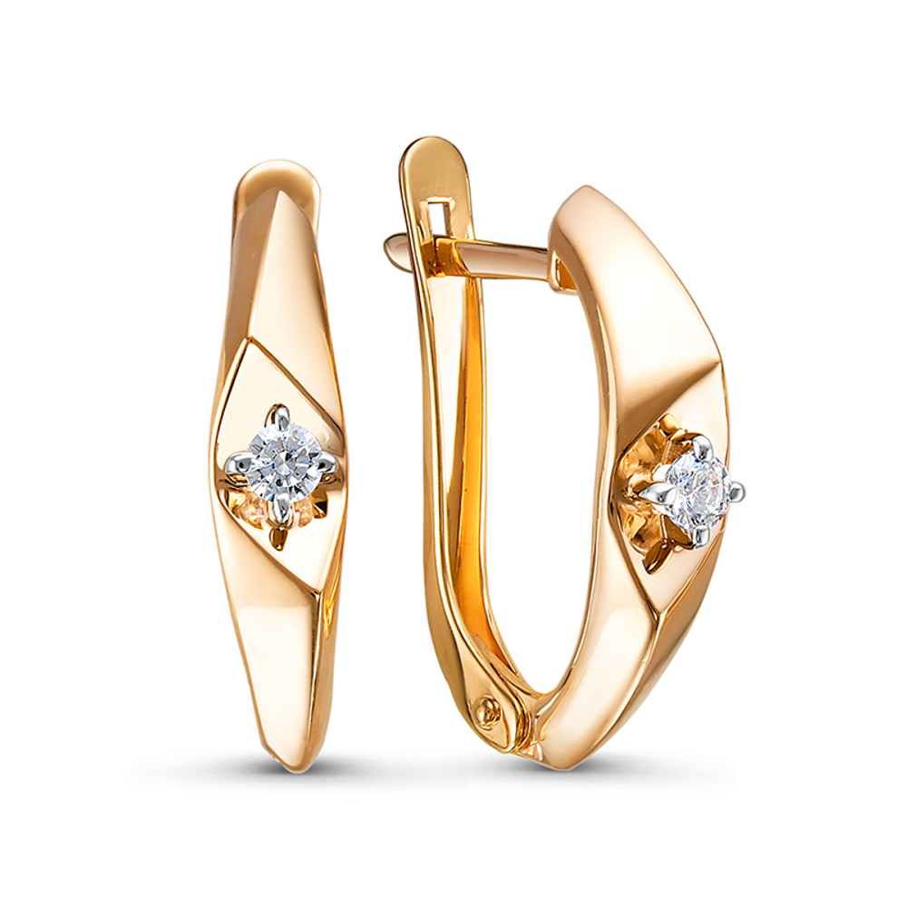 Серьги из золота 585 пробы