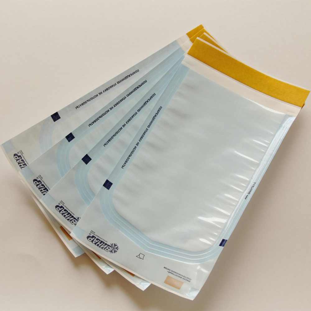 Пакет д/стерил комбинированный, 100х200мм,100шт./упак.,Винар,самоклейка