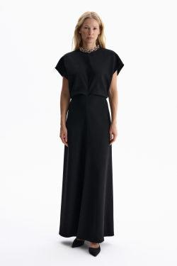 Платье из ацетата макси