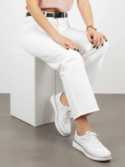 Кроссовки женские летние натуральная кожа