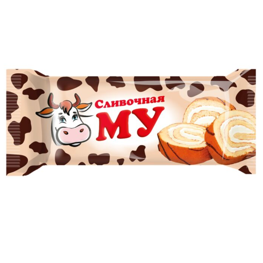 Рулет Сливочная Му со сливочным вкусом 145 гр