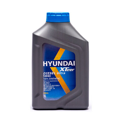 HYUNDAI XTEER (D800) DIESEL ULTRA 5W30 SN CF C3 Масло моторное синт. 1L
