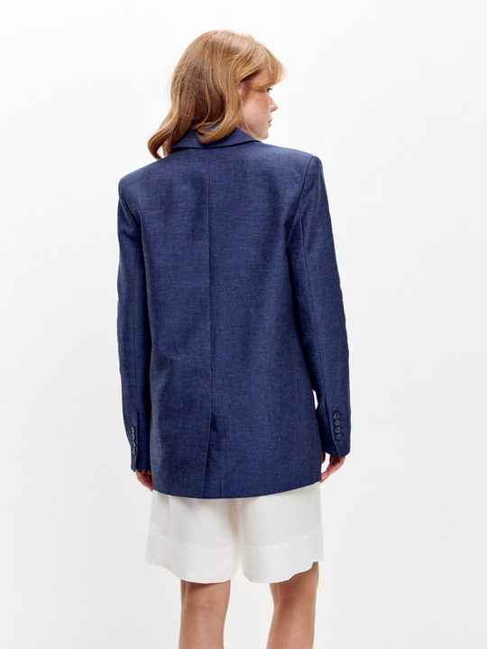 Льняной жакет