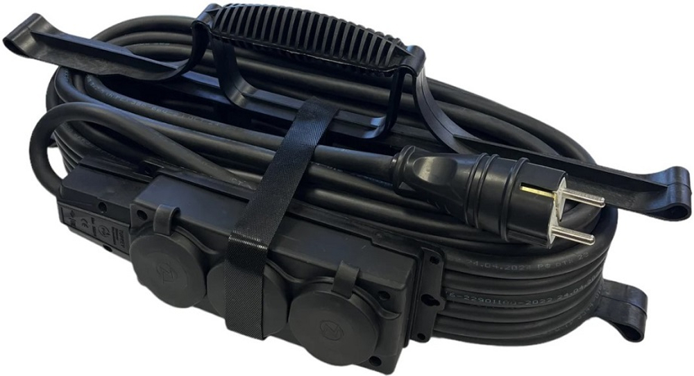 Удлинитель силовой iTOK i-CONNECT-COLOR-SUR-PVS-315-3-54-20-BLACK