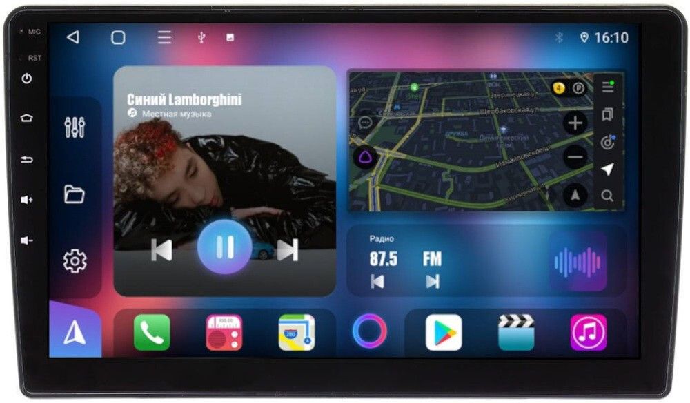 Магнитола для Mazda CX-9 2007-2015 - FarCar BM3070M на Android 13, QLED, TS10, 4Гб+32Гб, CarPlay, 4G SIM-слот