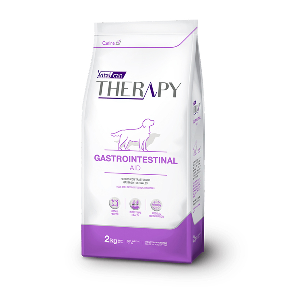 Сухой корм Vitalcan Therapy Canine Gastrointestinal Aid при заболеваниях ЖКТ 2кг для собак(Гастро)