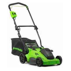 Аккумуляторная газонокосилка Greenworks GD40LM16XK4
