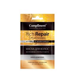 Compliment Rich repair Маска для волос Восстановление структуры и гладкость