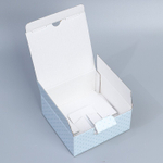 Коробка сборная «С Днём рождения», 15 х 15 х 7 см