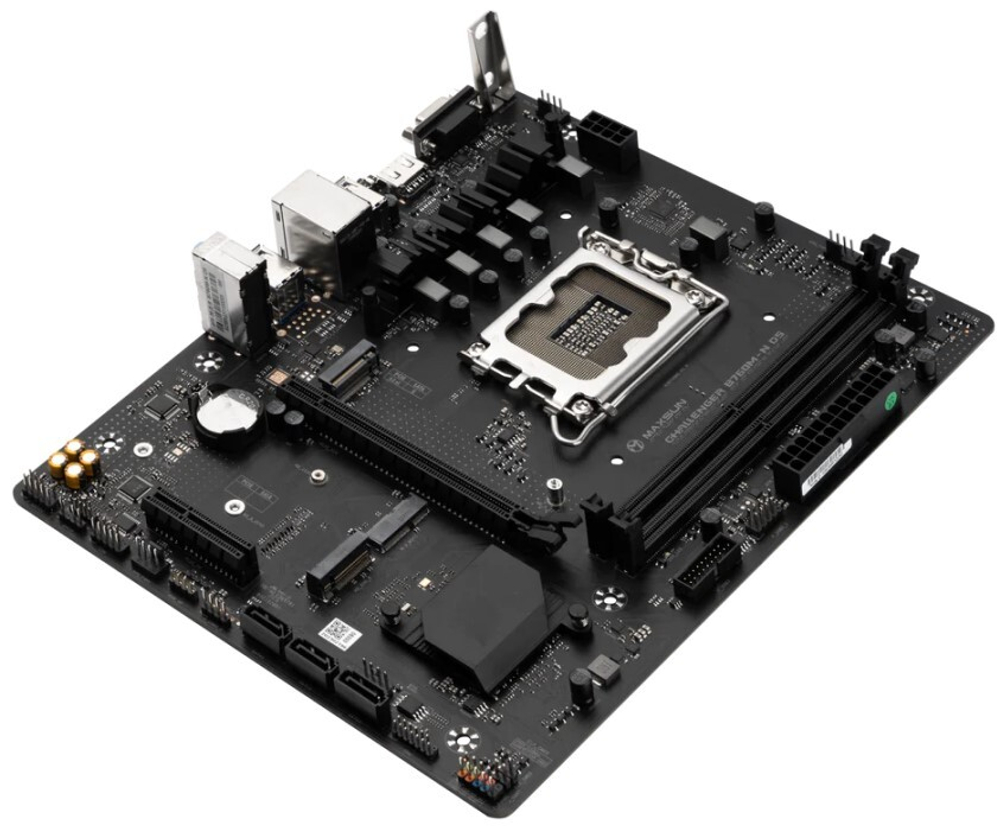 Материнская плата mATX MAXSUN MS-Challenger B760M D5 WIFI
