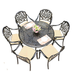 Мебель из литого алюминия Palermo 6, светло-бежевый