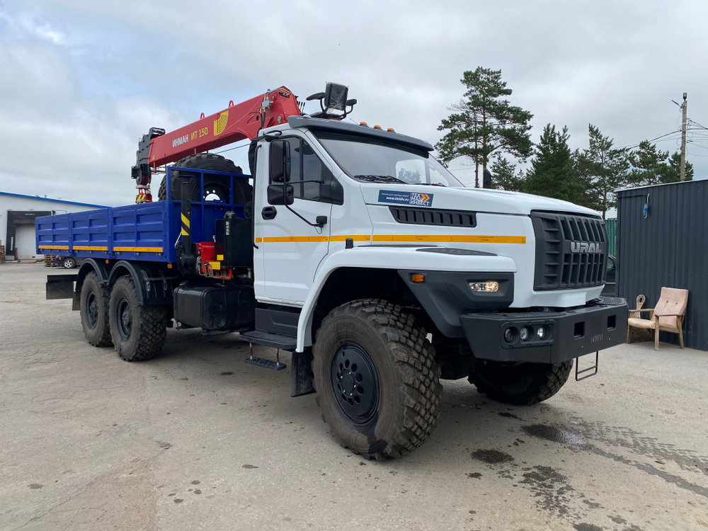 Бортовой автомобиль УРАЛ NEXT с КМУ ИТ-150