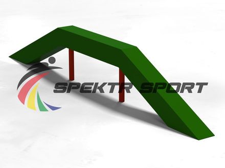 Элемент полосы препятствий Бревно спортивное уличное