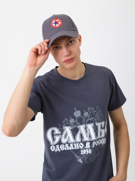 Бейсболка САМБО серая