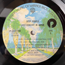 Винтажная виниловая пластинка LP Deep Purple Last Concert In Japan (Japan 1977) (Obi) Soldier Of Fortune