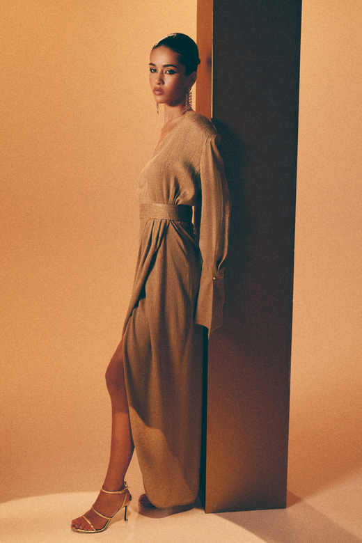 Платье KASSIA, золотой