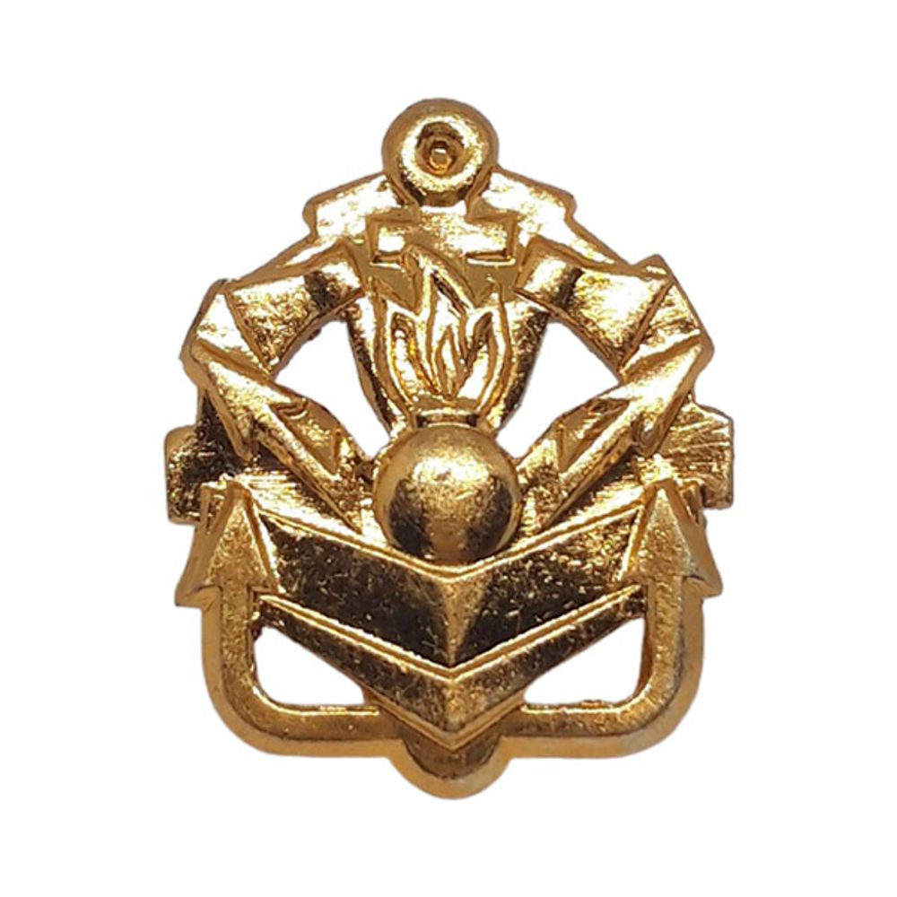 Эмблема петличная РТВ ВВС, металл. защитный