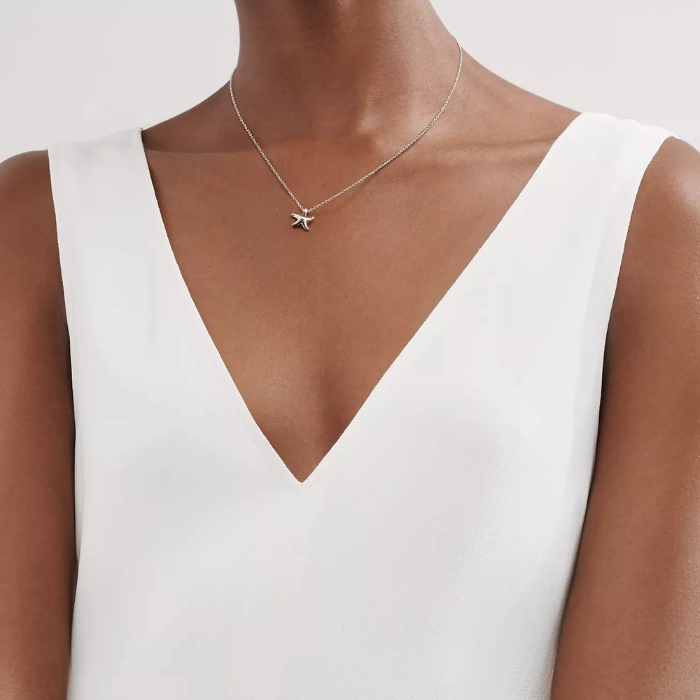 Подвеска из серебра 925,Tiffany 💠Морская звезда🌟