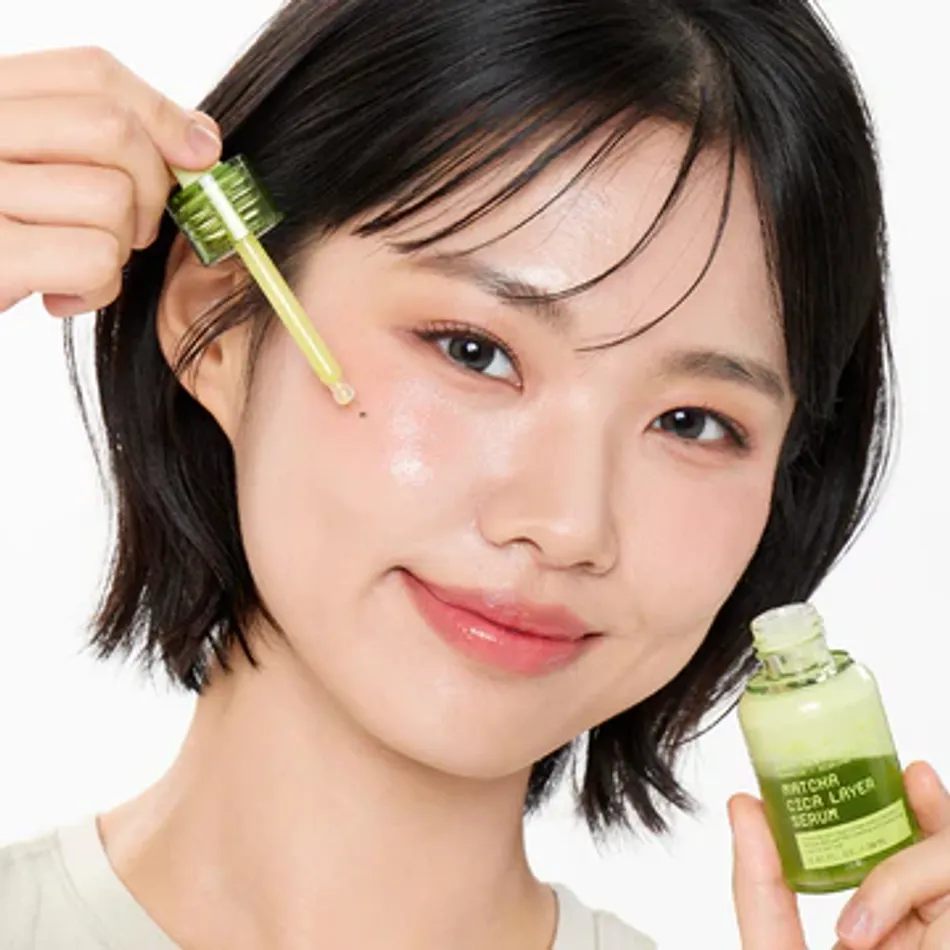 VT Cosmetics сыворотка Matcha Cica Layer Serum Сыворотка с Экстрактом Матча для лица 30 мл