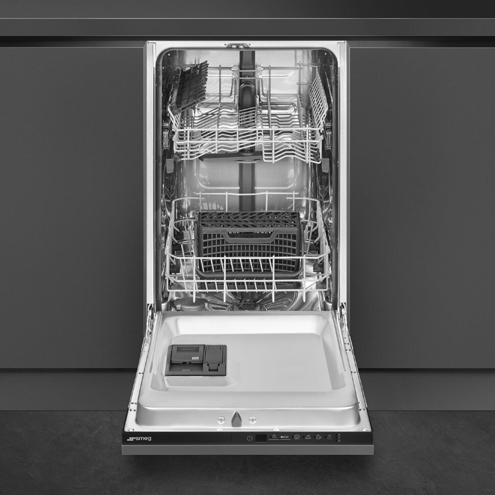 Полностью встраиваемая посудомоечная машина Smeg ST4512IN