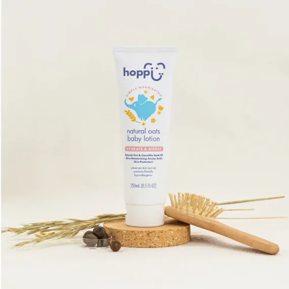 Лосьон детский Hoppi с эстрактом овса, 250 мл.
