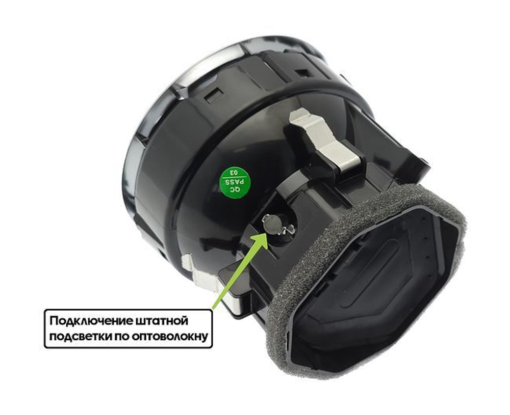 Магнитола для Toyota RAV4 30 2005-2012, Vanguard - Teyes LUX ONE ROUND (воздуховоды с LED-подстветкой) монитор 12.3", Android 10, CarPlay, 4G SIM-слот