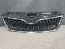 Решетка радиатора Skoda Rapid 1 12-20 Б/У Оригинал 5ja853668