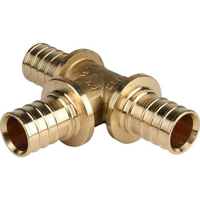 STOUT Тройник равнопроходный 25x25x25 аксиальный для труб из сшитого полиэтилена