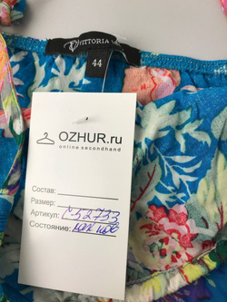 Топ Victoria Vicci цветочный 44 размер