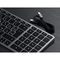Беспроводная клавиатура Satechi Slim X2 Bluetooth Keyboard (ST-BTSX2M-RU) серый космос