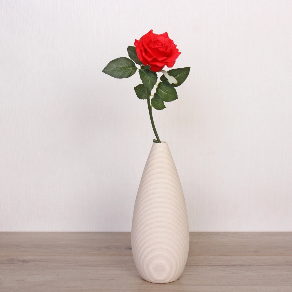 Цветок искусственный «Natur» 50см Роза красная